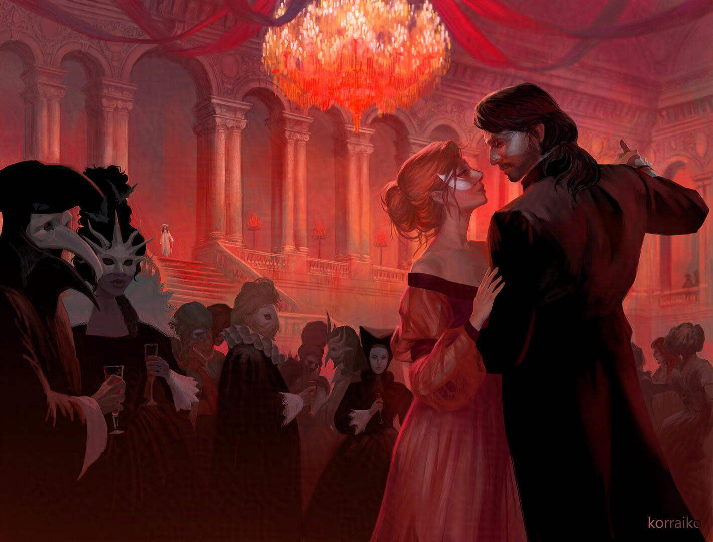 Endpaper for Tessonja Odette’s novel “The Words That Weave the Dark”, 2027